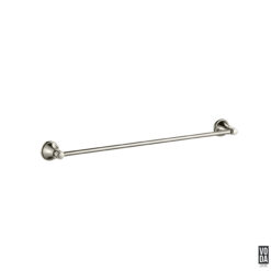 Cambridge 600mm Single Towel Rail Brushed Nickel