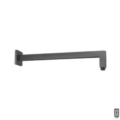 Espresso Square Shower Arm Gun Metal